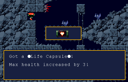 First Cave life capsule. Quote obtaining the First Cave life capsule.