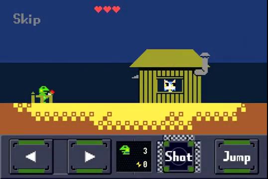 KERO BLASTER, Game